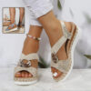 Sandals With Circle Design Casual