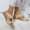 Sandals With Circle Design Casual