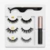 A Pair Of False Eyelashes With Magnets In Fashion