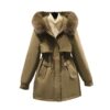 Korean Style Small Waist Down Coat
