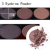 MISS ROSE 144 color 3 color 3 Color Eyeshadow blush eyebrow makeup makeup makeup kit special
