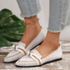 Fashion Pointed Toe Bow Flat Shoes For Women