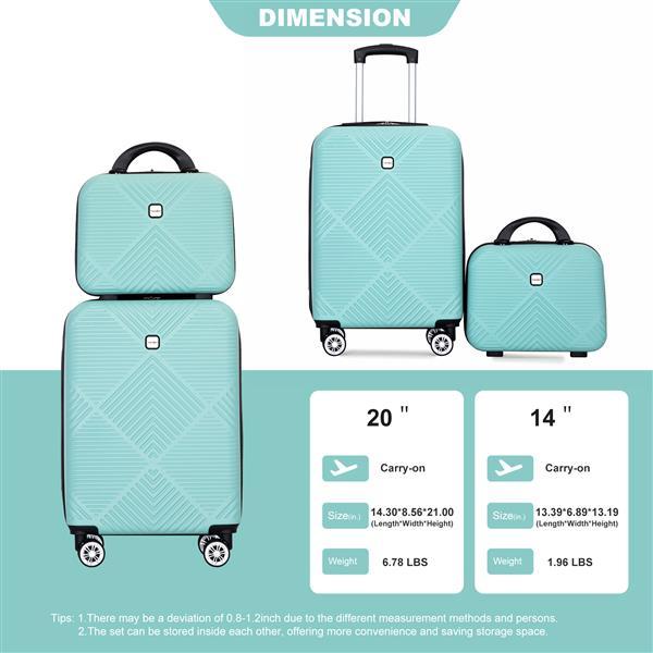 754a37c5-32d4-4361-a3ea-dddfdaaebea4.jpg 2-piece Luggage Set With ABS Lightweight Luggage And Swivel Wheels