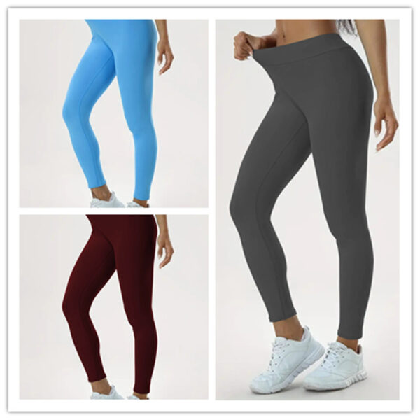 Yoga Pants High Waist Lift High Elastic Tight Fitness Trousers