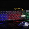 Industry gaming keyboard glowing usb cable gaming keyboard