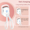 Eyelash Curler Portable Electric Heated Comb Eye Lash Long