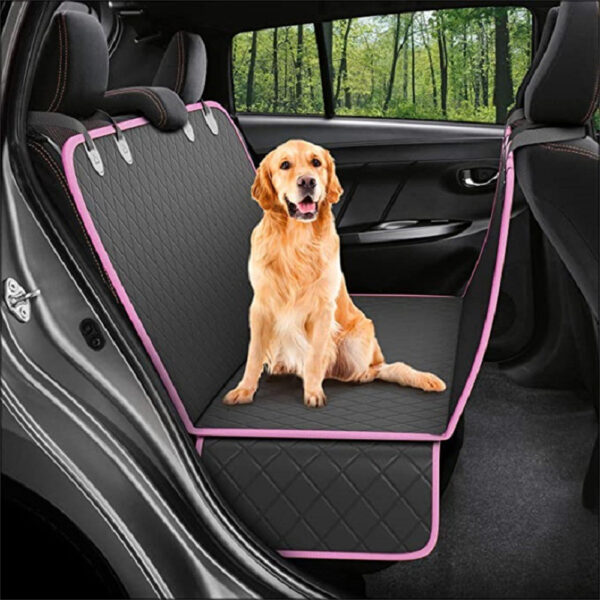 Dog Car Seat Cover View Mesh Pet Carrier Hammock Safety Protector Car