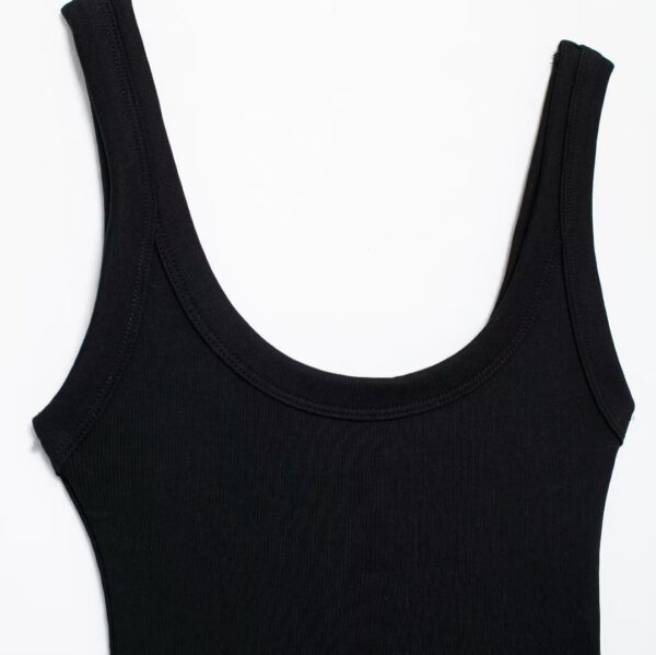 9da96f91-0932-41da-b424-1de5b276c62e.jpg Women's Fashion Simple Slim Rib Jumpsuit