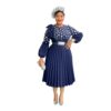 Africa Plus Size Dress Commuting Elegant