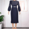 Africa Plus Size Dress Commuting Elegant