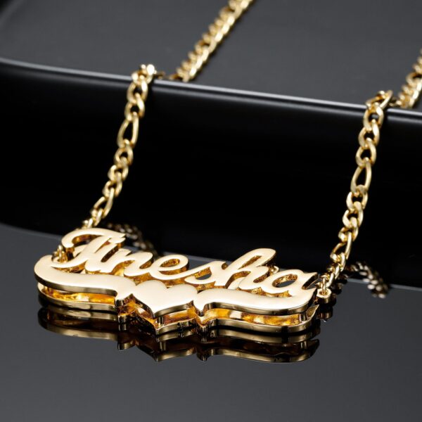 Personalised Double Layer Name Necklace