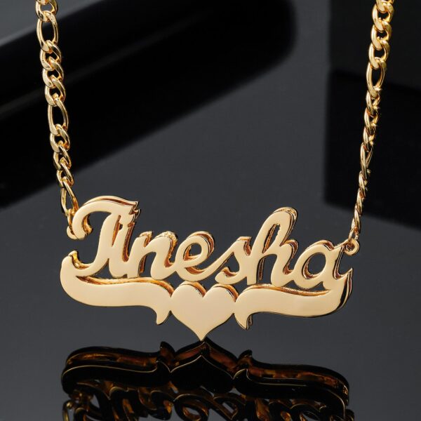 Personalised Double Layer Name Necklace