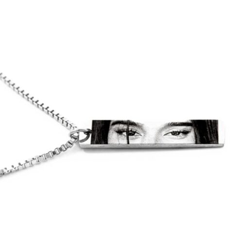 Personalized Eye Photo Necklace