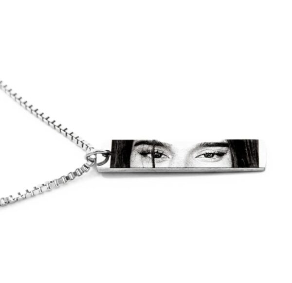 Personalized Eye Photo Necklace